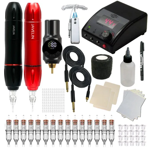 Vista 8 de Javelin - Kit de bolígrafo de tatuaje (extra grande)