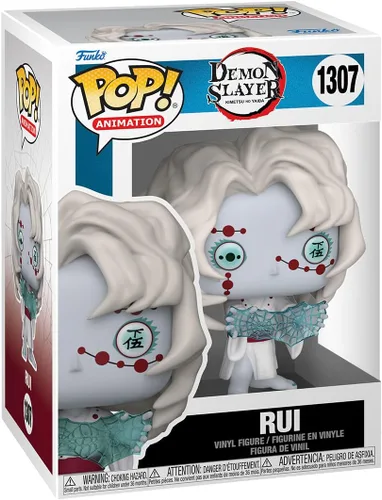 Vista 2 de Funko Pop! Animation: Demon Slayer - Rui - Figura de vinilo coleccionable - Idea de regalo - Producto oficial - para niños y adultos - Fans