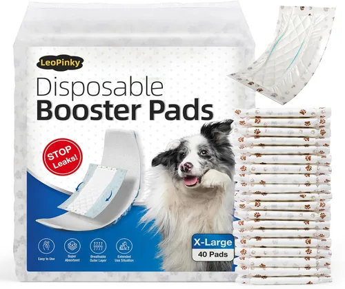Vista 14 de Almohadillas desechables para aumentar los pañales para perros, 100 unidades, forros para pañales para perros machos y hembras, insertos