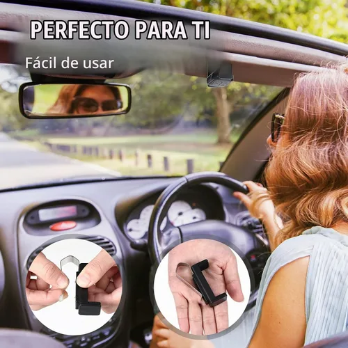 Vista 6 de Ferraycle 1 Pieza Clip Universal para Abridor de Puerta de Garaje Clip para Visera Remota de Garaje de Carro Compatible con Liftmaster, Sears