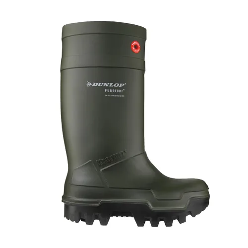 Vista 6 de Dunlop PUROFORT THERMO+C662933 Botas Wellington de seguridad para hombre S5 CI SRC Verde 37