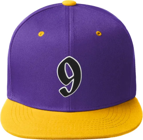 Vista 15 de Daxton Gorra clásica con visera de billete plano con letras del alfabeto inglés antiguo de la A a la Z