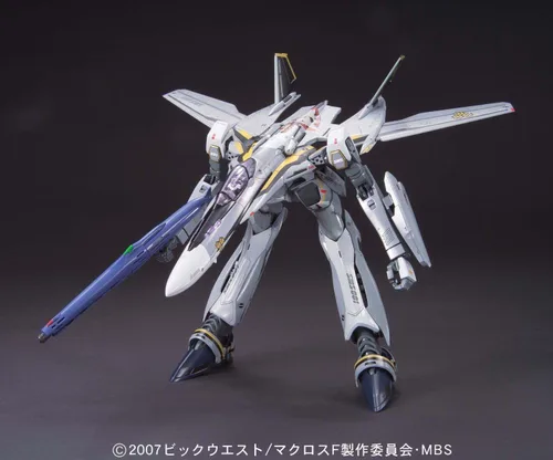Vista 8 de Macross Frontier VF-25S Mesías Valkyrie Ozma Custom Escala 1/72 de Bandai