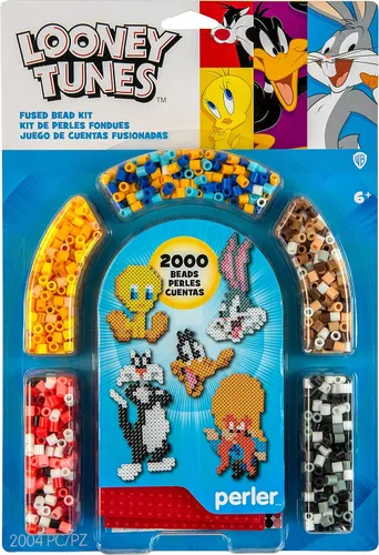 Vista 10 de Perler 80-57249 Sonic the Hedgehog Deluxe Fused Bead - Kit de actividades Sonic el erizo