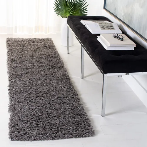 Vista 18 de SAFAVIEH Madrid Shag Collection - Alfombra decorativa, 4 x 6 pies, diseño liso, no desprende pelusa y de fácil cuidado, 1.6 pulgadas de grosor