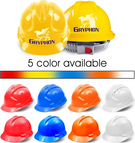Vista 2 de Cascos de seguridad personalizados para hombres, casco de construcción de logotipo personalizado