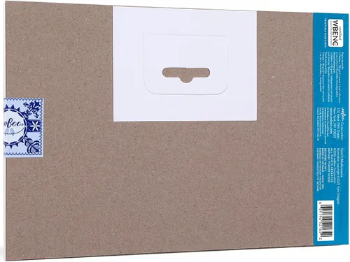 Vista 2 de eeBoo: Bloc de papel de acuarela de lujo, hongos de Yumi, 16 hojas, calidad de artista, 85 libras/180 gsm, arte de portada de bosque, ecológico