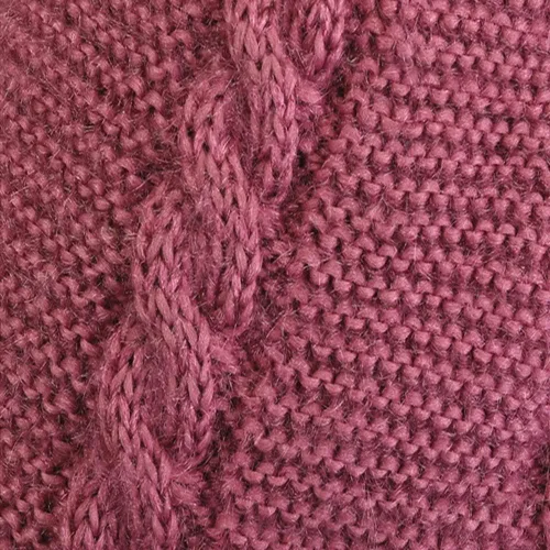 Vista 5 de Gorro de punto con forro polar suave y elástico para invierno