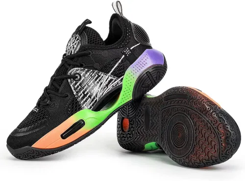 Vista 6 de Kickticks Men's Basketball Shoes Non Slip Breathable Athletic Sneakers Fashion Running Walking Shoes