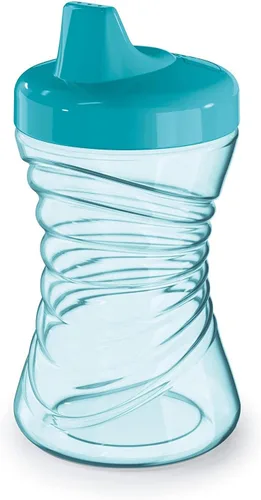 Vista 3 de NUK Fun Grips - Vaso para sorber con boquilla dura, 10 onzas