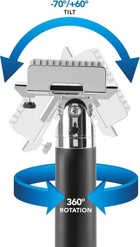 Vista 9 de Mount-It! Soporte universal para tarjeta de crédito POS para primeros lectores de tarjetas de datos VeriFone Ingenico Ancho de abrazadera