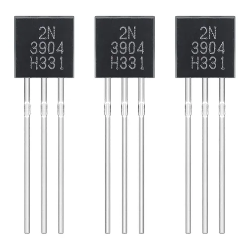 Vista 74 de 2N2222 2N2222A Transistores amplificadores NPN de silicio TO-92 60V 800mA (Paquete de 200 piezas)