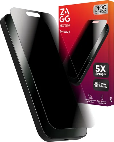 Vista 29 de ZAGG Glass Elite Protector de Pantalla para iPhone SE (3ª/2ª Gen), 8, 7, 6s, 6 – Máxima Protección contra Impactos y Arañazos, Vidrio