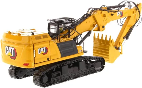 Vista 5 de Diecast Masters Excavadora hidráulica de demolición ultra alta Caterpillar 352 1:50 - Serie Diecast Masters 85663 High Line