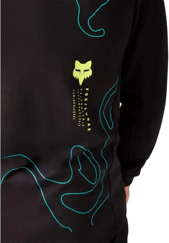 Vista 4 de Fox Ranger DR Lunar Mid Long-Sleeve Jersey 2022 - Small