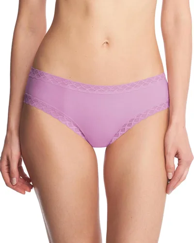 Vista 90 de Natori Braga Estilo Girl Brief de Algodón Bliss para Mujer Negro