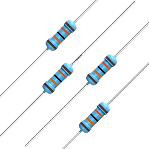 Vista 92 de California JOS - 100 resistencias de 0.24 ohm 1/2 W (0.5 vatios) ±1% tolerancia de película metálica, resistencia fija múltiple de valores