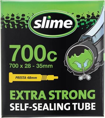 Vista 23 de Slime 30051 Tubo interior de bicicleta con sellador de pinchazos Slime extra fuerte, autosellante, evita y repara, válvula Schrader, 16 pulgadas x