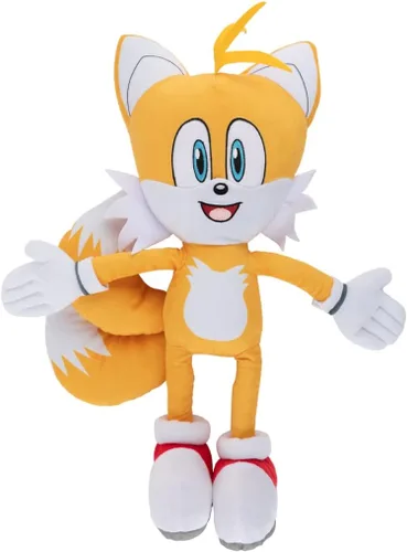 Vista 17 de Sonic The Hedgehog Anime Knuckles The Echidna - Almohada de peluche para niños, súper suave y acogedora, 18.50 pulgadas de alto, (producto oficial)