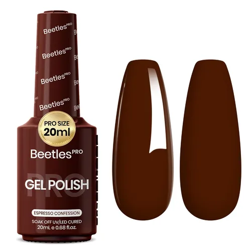 Vista 12 de Beetles PRO - Esmalte de gel blanco, color blanco de 0.7 fl oz A - Creme White Ansiedad de calma