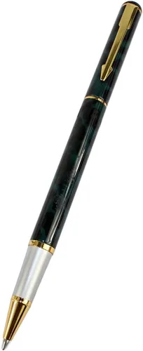 Vista 11 de Gullor Bolígrafo Slim 801 clip dorado - Macular