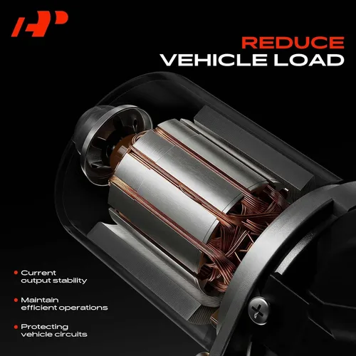 Vista 7 de A-Premium [5 pines] Motor del limpiaparabrisas delantero compatible con vehículos Toyota, Lexus y Subaru - Corolla, RAV4, NX200t, NX300, NX300h