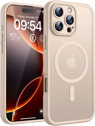 Vista 49 de TOCOL Funda para iPhone 11, compatible con Magsafe, protección completa de cámara, imanes integrados, protección contra caídas, funda translúcida
