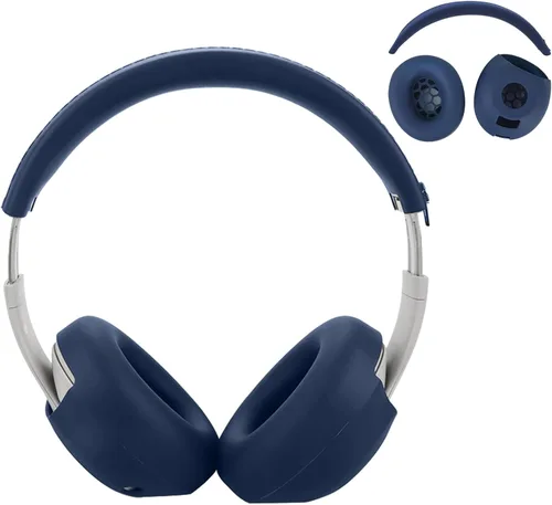 Vista 11 de Adhiper Fundas de silicona para los oídos para auriculares inalámbricos Beats Studio Pro, accesorios mejorados para auriculares Studio Pro con Beige