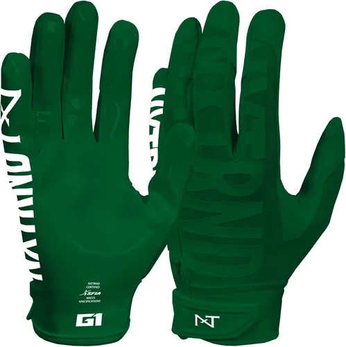 Vista 26 de Nxtrnd G1 Pro - Guantes de fútbol americano para hombre, guantes de receptor pegajosos para adultos