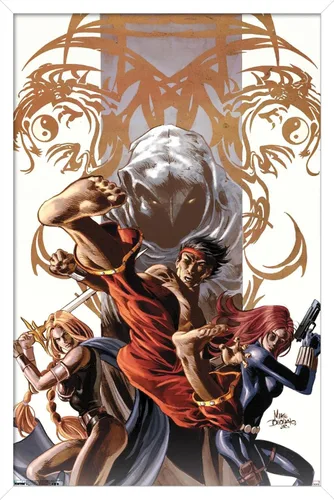 Vista 14 de Trends International Marvel Comics - Póster de pared Secret Avengers #7, 14.725 x 22.375 pulgadas, versión enmarcada de madera de granero