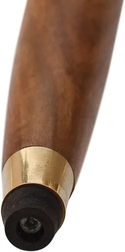 Vista 3 de Nautical Eagle - Bastón plegable de madera con mango de latón