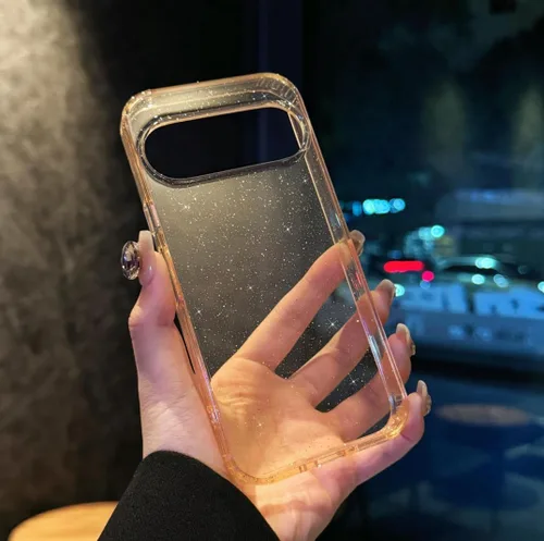 Vista 16 de Magnética para Google Pixel 8 Funda para Mujeres, [Efecto Holográfico Iridiscente que Cambia de Color] Funda Protectora de Teléfono Mate de Moda