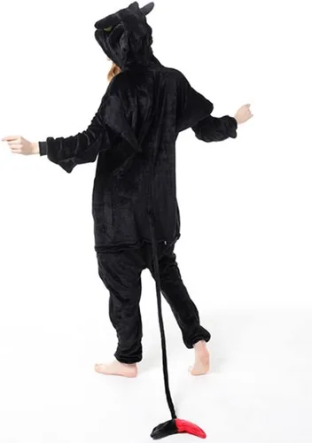 Vista 8 de Costume Bay Pijama de animal Kigirumi para mujeres y hombres adultos, unisex, ropa de dormir para Halloween, cosplay, disfraz de una sola pieza