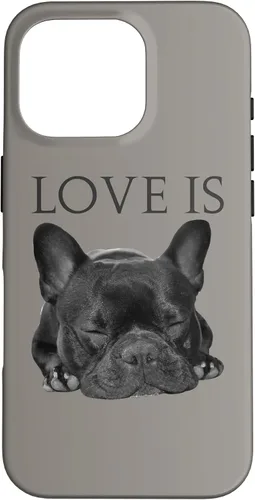 Vista 20 de Funda para iPhone 16 Bulldog Francés para teléfono Frenchie Mom Dad Dog Pet Love Case