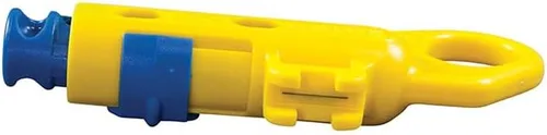 Vista 8 de Klein Tools VDV026-212 Kit de instalación coaxial con herramienta de engarzado, cortador de cables, pelacables y conectores F con bolsa