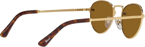 Vista 9 de Persol PO2491S - Gafas de sol redondas, PlateadoAzul claro