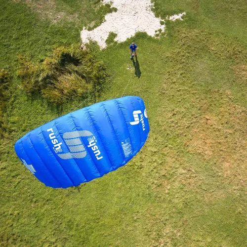 Vista 5 de HQ Kites Rush Pro 300 R2F - Cometa deportiva para principiantes, color azul