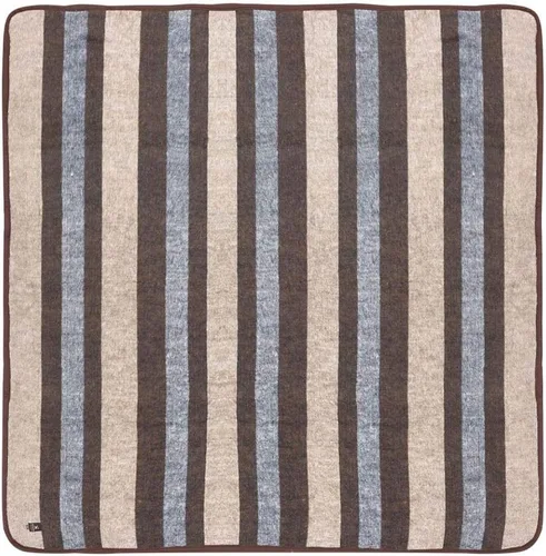 Vista 5 de Alpaca Warehouse Manta 100% natural de lana de alpaca y oveja, tamaño King, gruesa, pesada, cómoda, cálida, ideal para uso en exteriores, diseño a