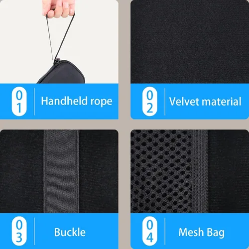 Vista 4 de khanka Anker Nano Cargador portátil, 10,000mAh 45W Max Compact Power Bank Case, carcasa de viaje dura compatible con Anker Nano 45W 10000mAh Power