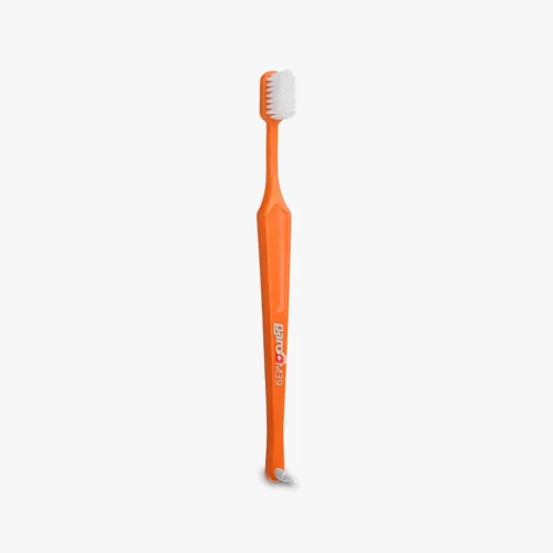 Vista 4 de Paro Cepillo de dientes M39 Cepillo de dientes extra sensible con cerdas medias e intercambiable Inter Space F 5 filas, 39 mechones