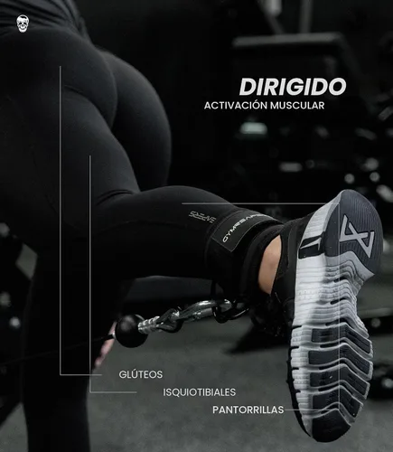 Vista 4 de Gymreapers Ankle Straps For Cable Machine Kickbacks, Glute Workouts, Lower Body Exercises - Adjustable Leg Straps with Neoprene Padding