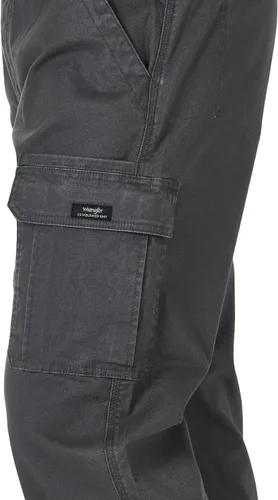 Vista 6 de Wrangler Authentics Mens Relaxed Fit Stretch Cargo Pant