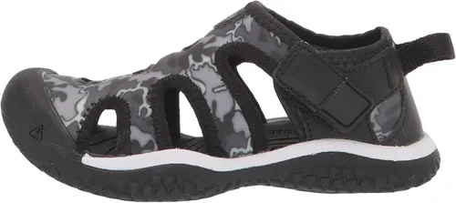 Vista 8 de KEEN Sandalias Stingray para niños, color rojo