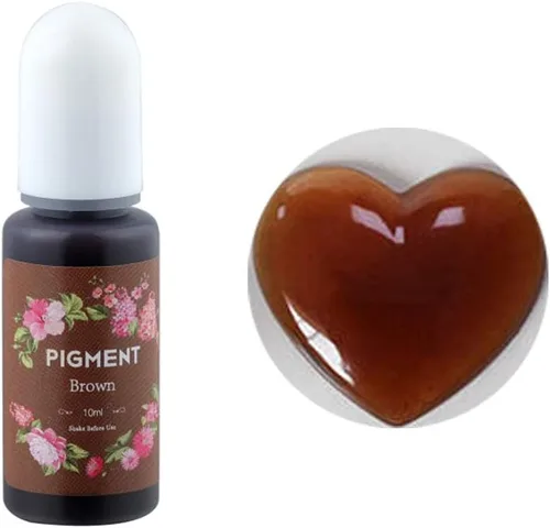Vista 32 de Mezcla de resina epoxi UV de 0.3 fl oz, pigmento líquido, pigmento de resina colorante, secado rápido, manualidades, herramientas de fabricación