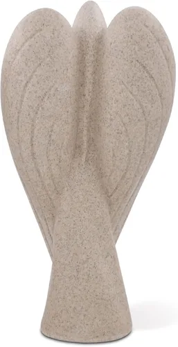 Vista 3 de SIMON'S SHOP Estatuas de ángel de 9 pulgadas, figuras de ángeles de oración de jardín, esculturas de ángel de pie para entradas, estantería, mesa