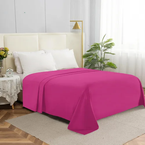 Vista 23 de Elegant Comfort Sábana encimera de 1 pieza de calidad hotelera, lujosa y suave, 1500 hilos, calidad egipcia, resistente a arrugas, manchas