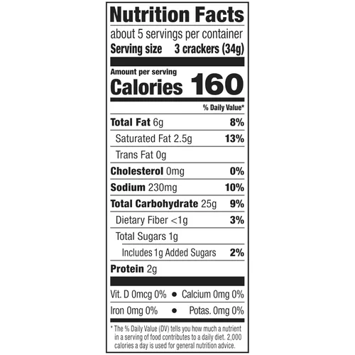 Vista 6 de Glutino Galletas de mesa sin gluten, cuadrados premium, originales, 7 onzas