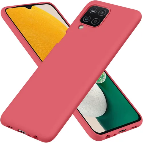 Vista 8 de Para Galaxy A12 4G/M12 Caso, Funda De Goma De Gel De Silicona Negro