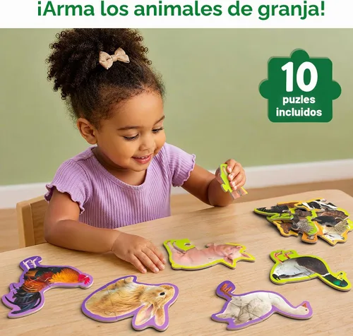 Vista 2 de Skillmatics - Rompecabezas paso a paso - Juguetes y juegos para niños pequeños, 40 piezas