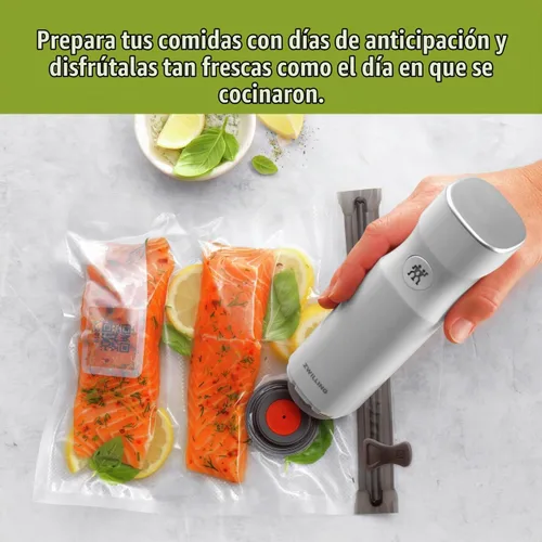 Vista 11 de Zwilling Fresh & Save. Juego de bolsas selladoras al vacío para alimentos.